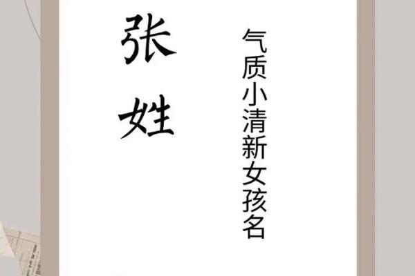张姓女孩名字大全-张姓女孩起名字大全-张姓名字大全姓名