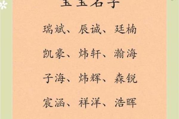 2019年4月12号寅时出生的男孩要怎么起名字姓名