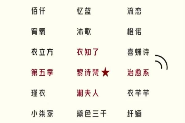 服装公司名字大全-名字大全姓名