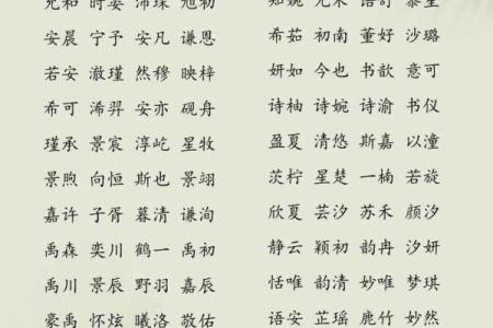 有创意的名字-姓名学-华易算命网姓名