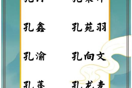 孔姓女孩名字大全-孔姓女孩起名字大全-孔姓名字大全姓名
