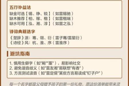 雷姓男孩名字大全-雷姓男孩起名字大全-雷姓名字大全姓名