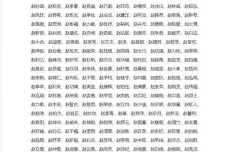 赵姓女孩名字大全-赵姓女孩起名字大全-赵姓名字大全姓名