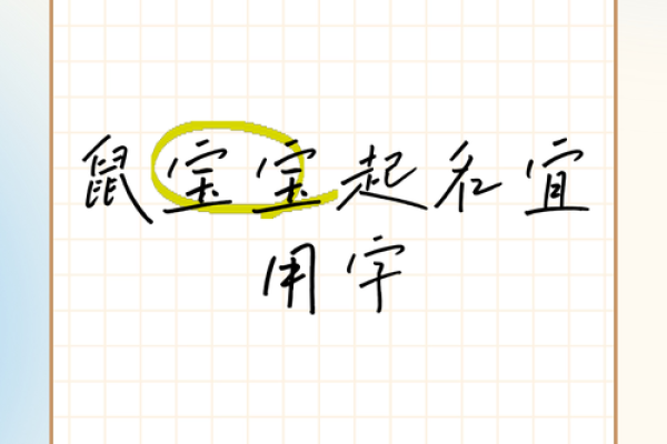 早上8点出生的属鼠男孩起名适合用什么字姓名