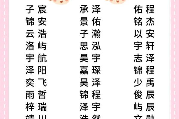 2019年3月30号寅时出生的男孩起名方法姓名