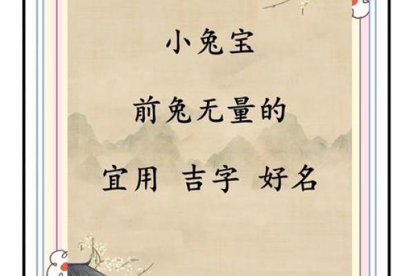 中午出生属兔的男孩应该怎么样取名字呢？姓名